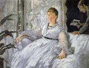 Edouard Manet Reading Sweden oil painting artist